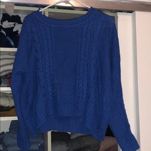 Blue sweater